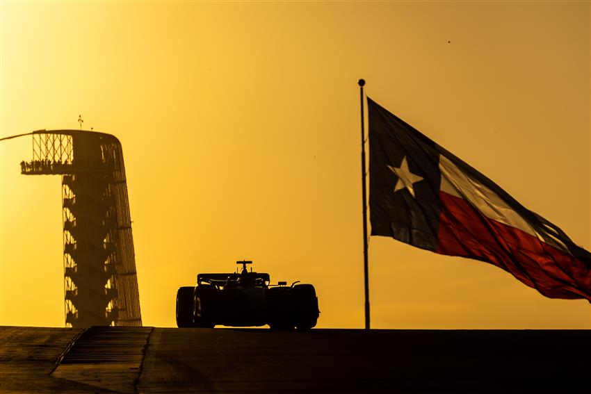 Texas yellow sunset