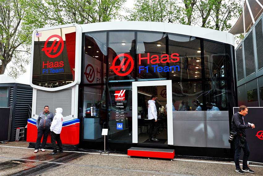 Haas F1 Motorhome Paddocks