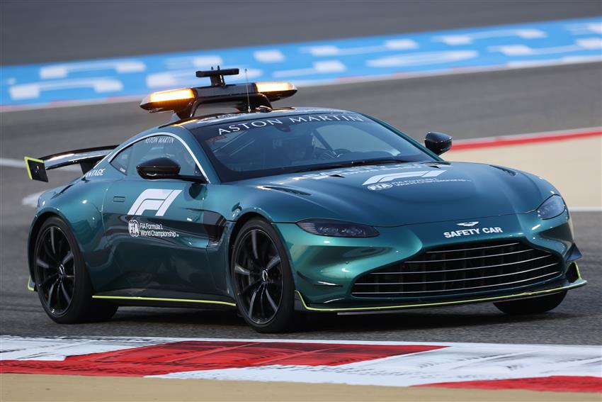 Aston Martin safety car