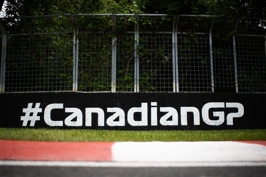 Circuit Gilles-Villeneuve Montréal sign