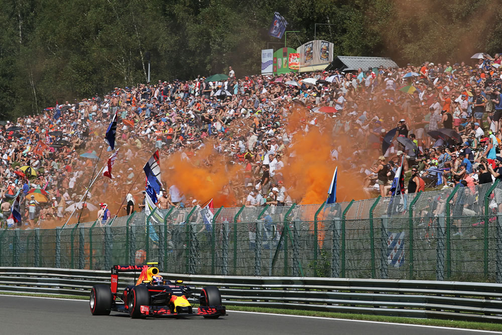 Belgium f1 car Red Bull