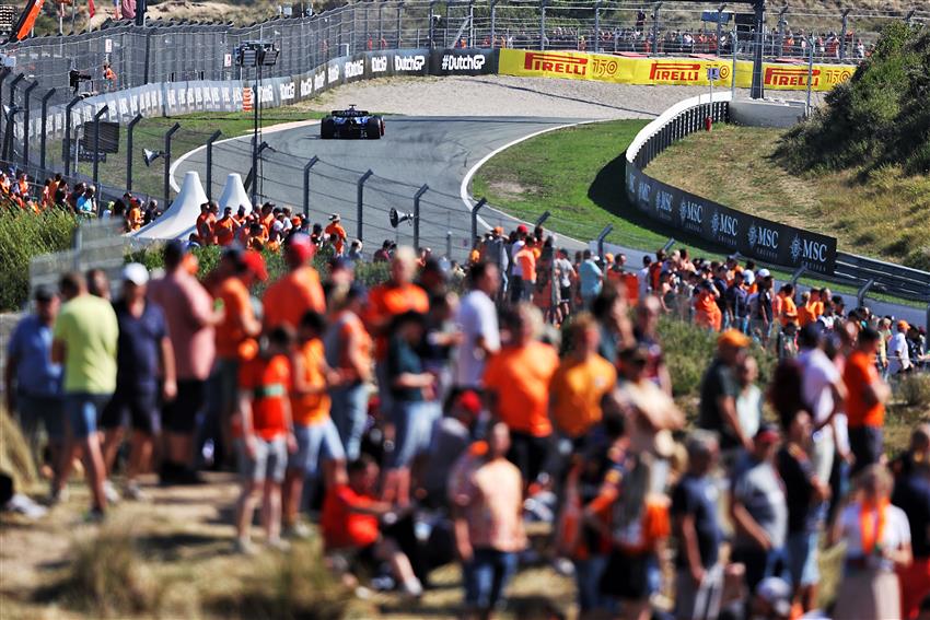 F1 fans Zandvoort, Netherlands