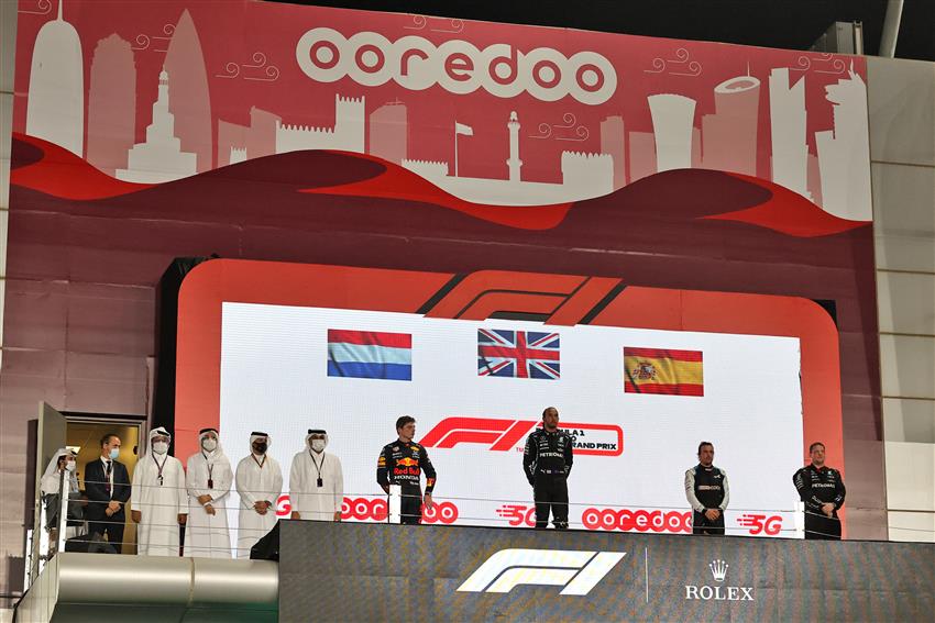Qatar podium
