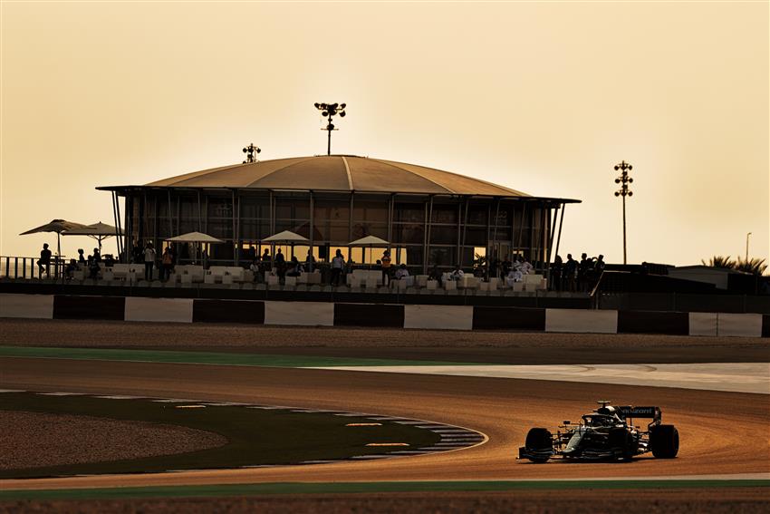 Losail International Circuit f1 car
