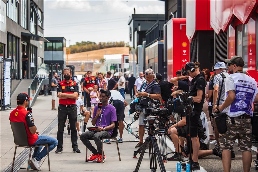 Formula 1 Hungarian paddocks