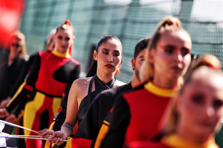 Belgium grid girls