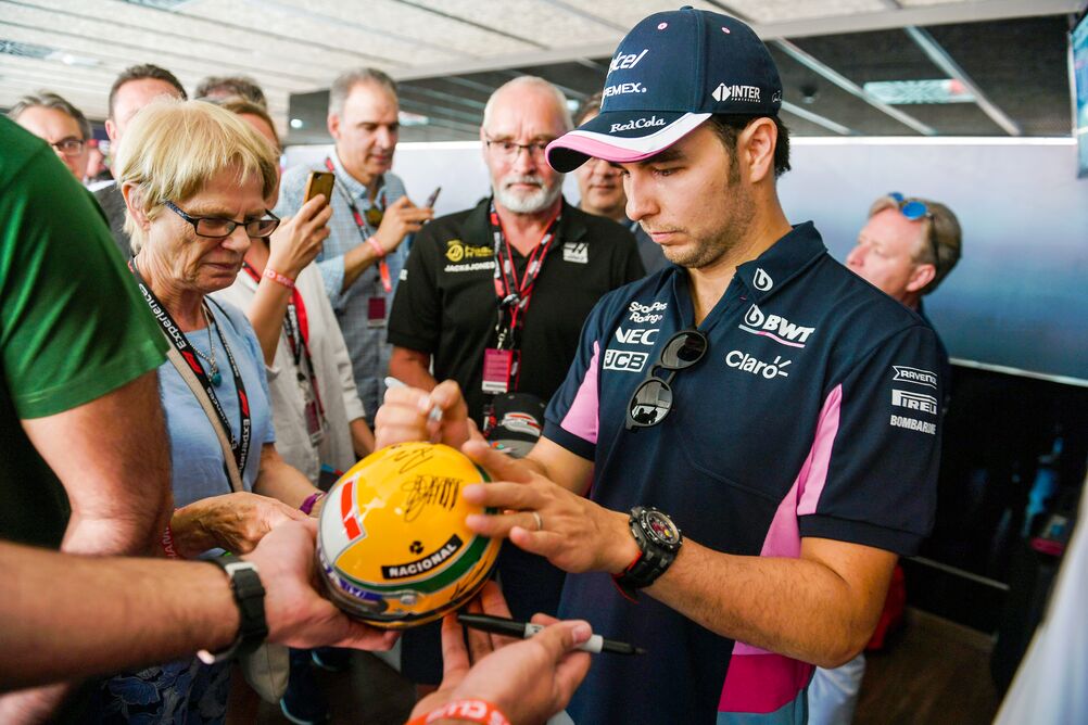 Sergio Perez Belgium