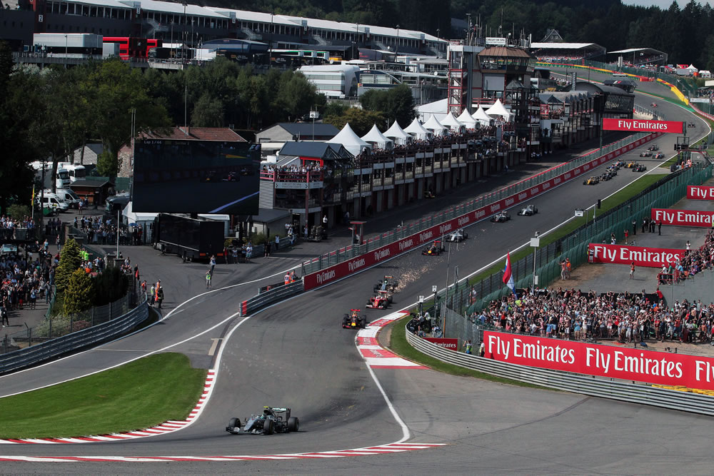 Circuit de Spa-Francorchamps Belgium F1