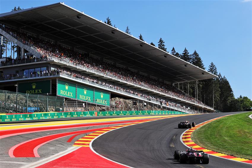 Eau Rouge Track Hill
