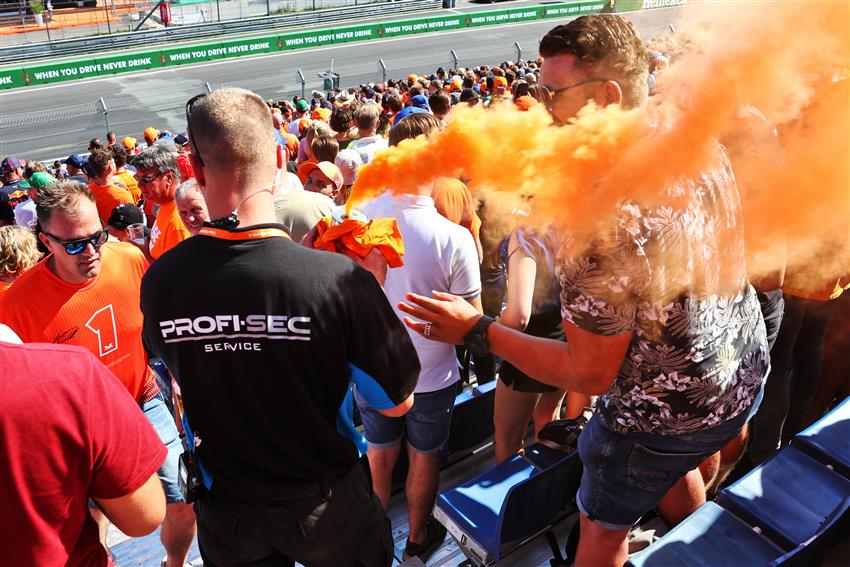Fans with flare