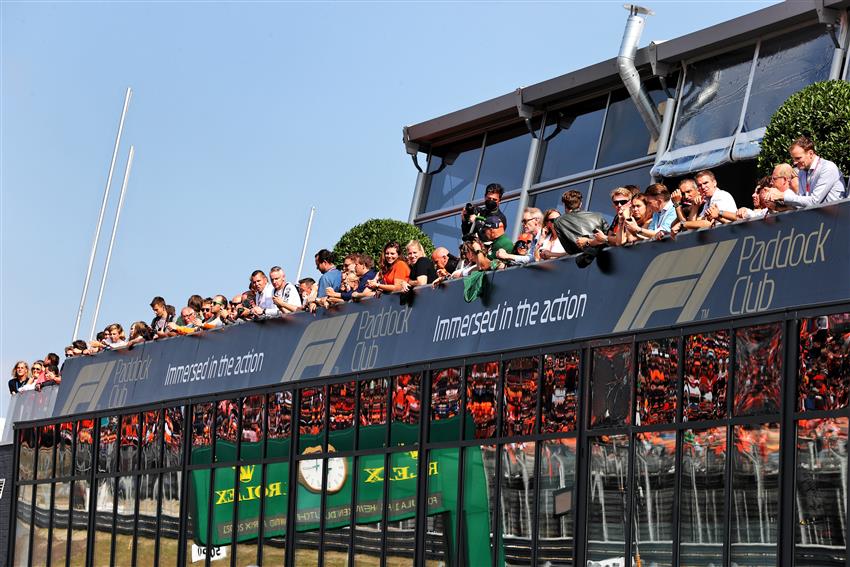 Zandvoort Netherlands Paddock club