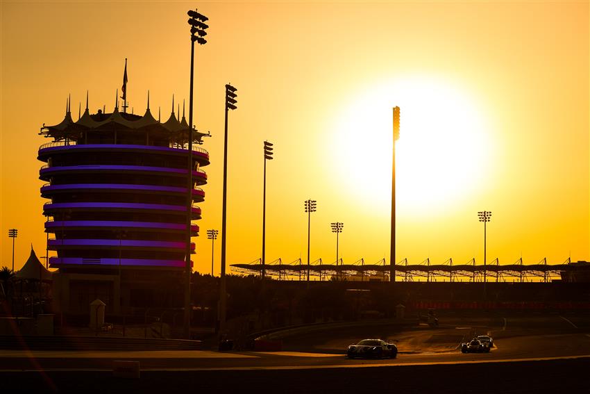 Yellow sunset Bahrain