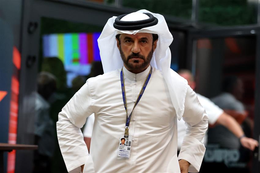 Saudi Arabian man at f1 race