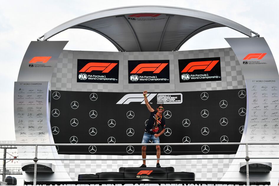 Imola podium