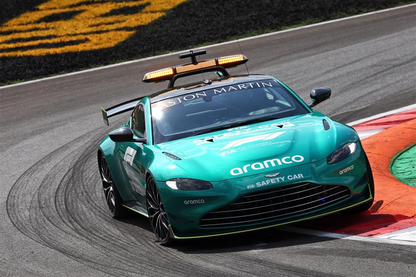 Aston Martin safety car