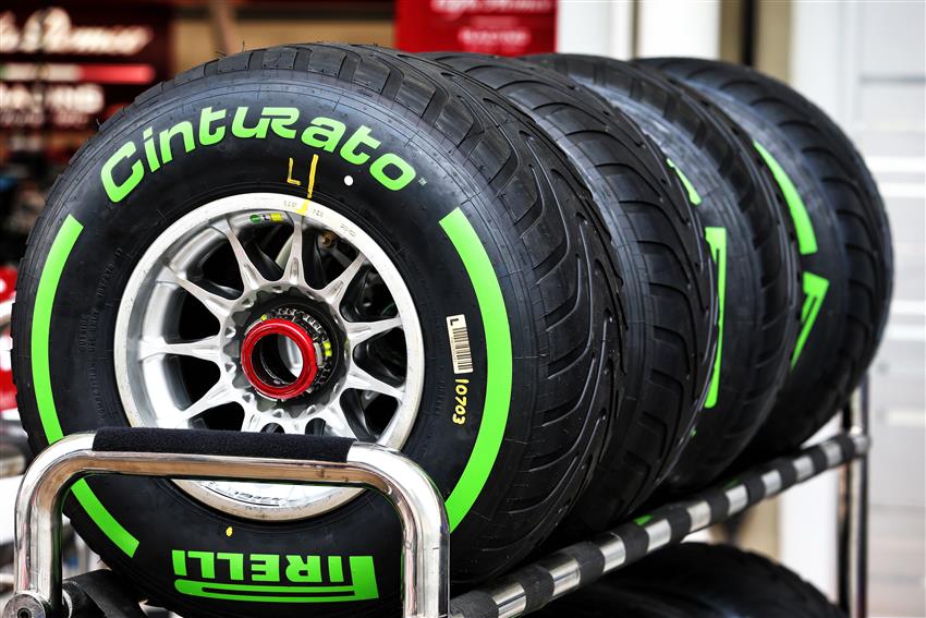 Pirelli race tyres