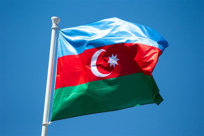 Azerbaijan giant flag