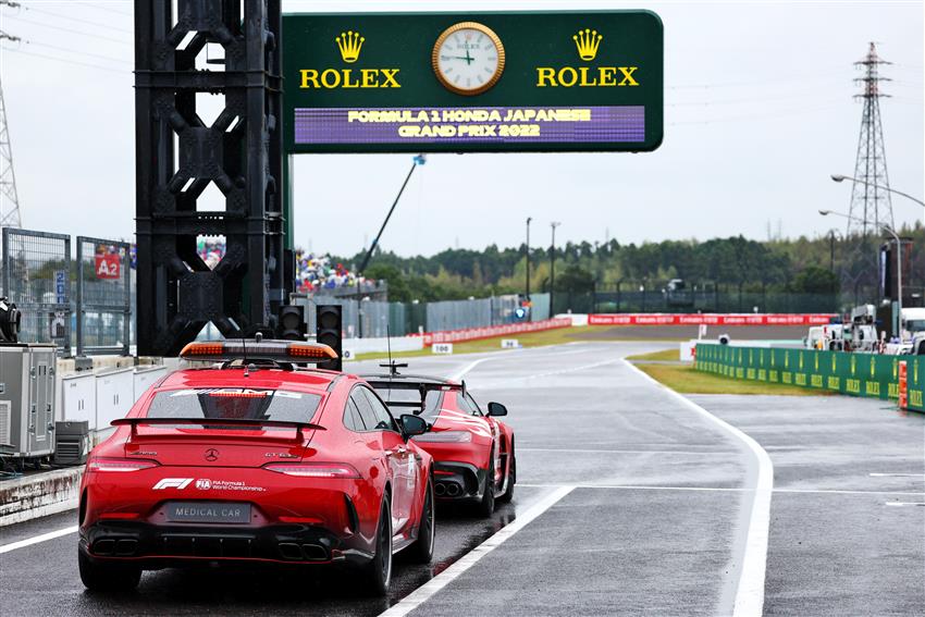 Safety cars in Suzuka