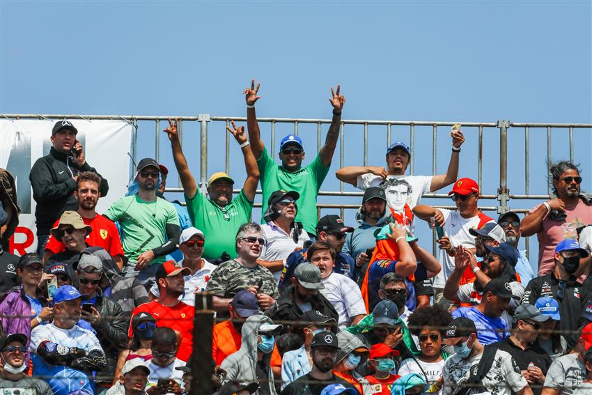 F1 fans São Paulo, Brazil