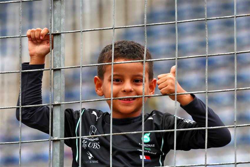Brazilian F1 boy
