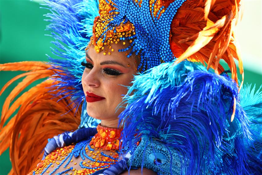 Brazilian Carnival girl