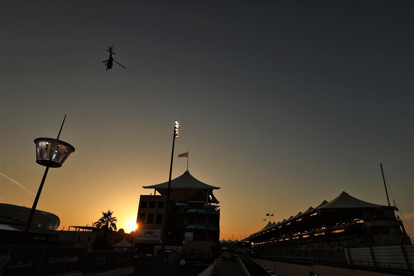 Yas Marina Circuit Sunset