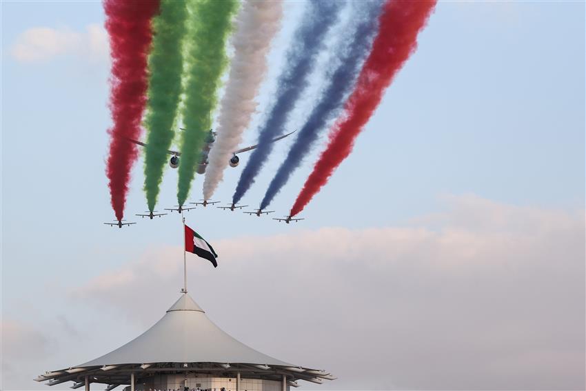 Yas Marina Circuit Fly over