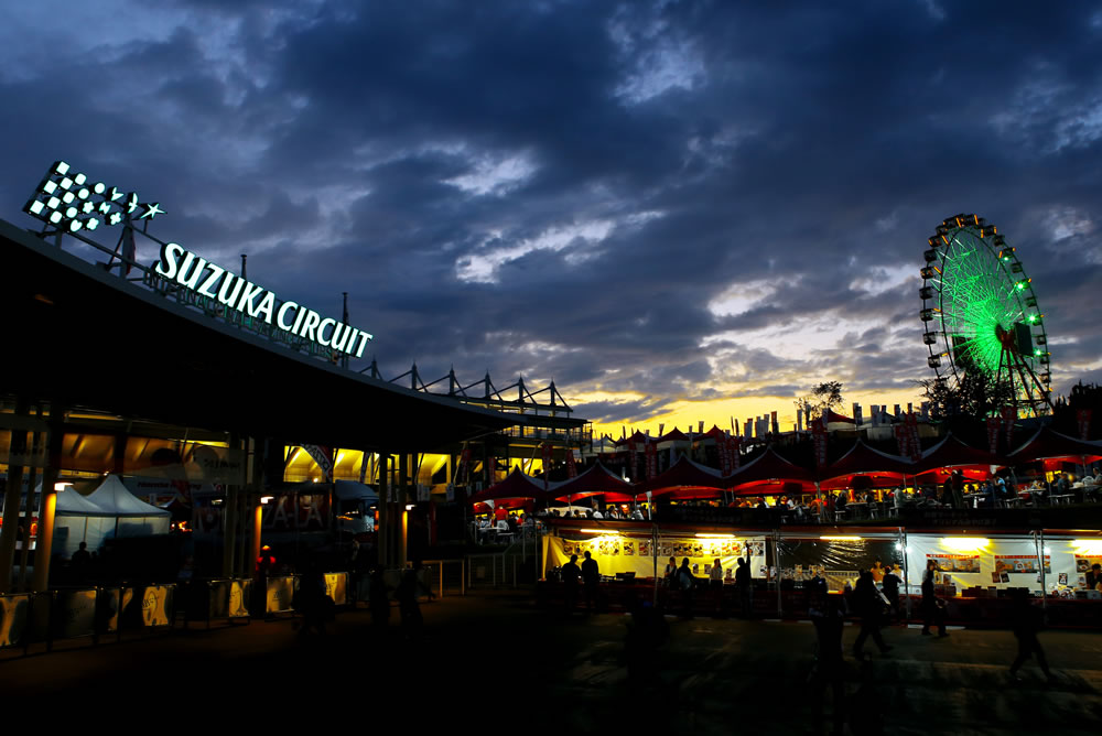 Suzuka at night