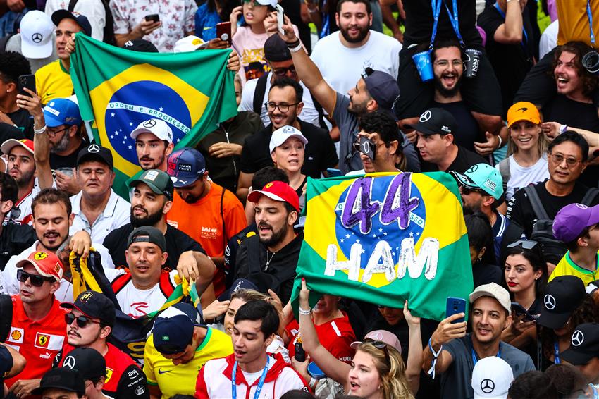 Brazilian F1 fans
