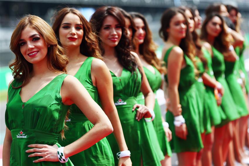 Mexico grid girls